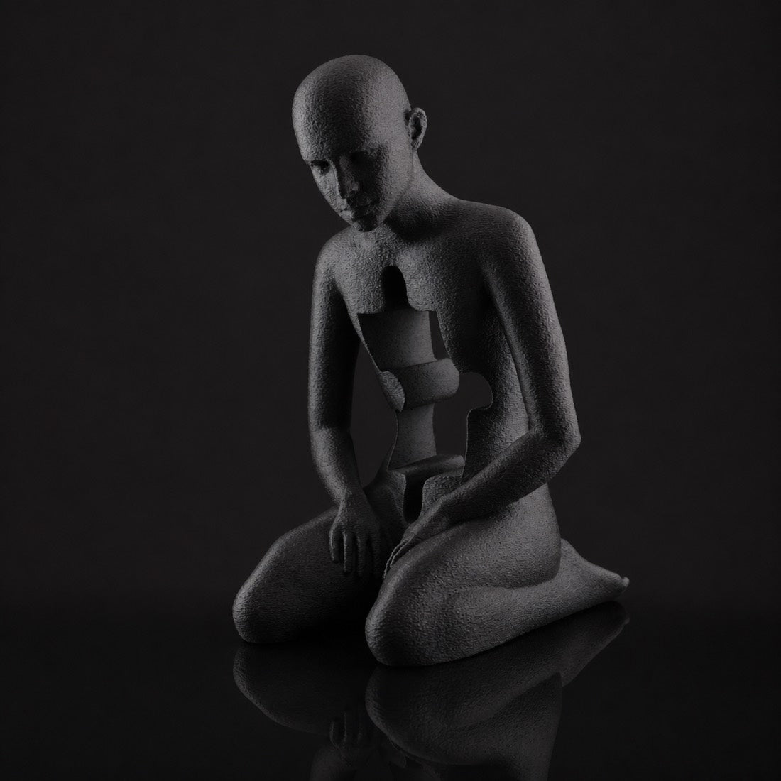Fragmented Soul in Black finish
