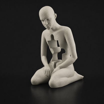 Fragmented Soul in Bone White finish