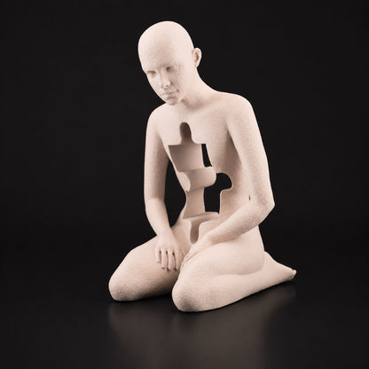 Fragmented Soul in Matte Beige finish