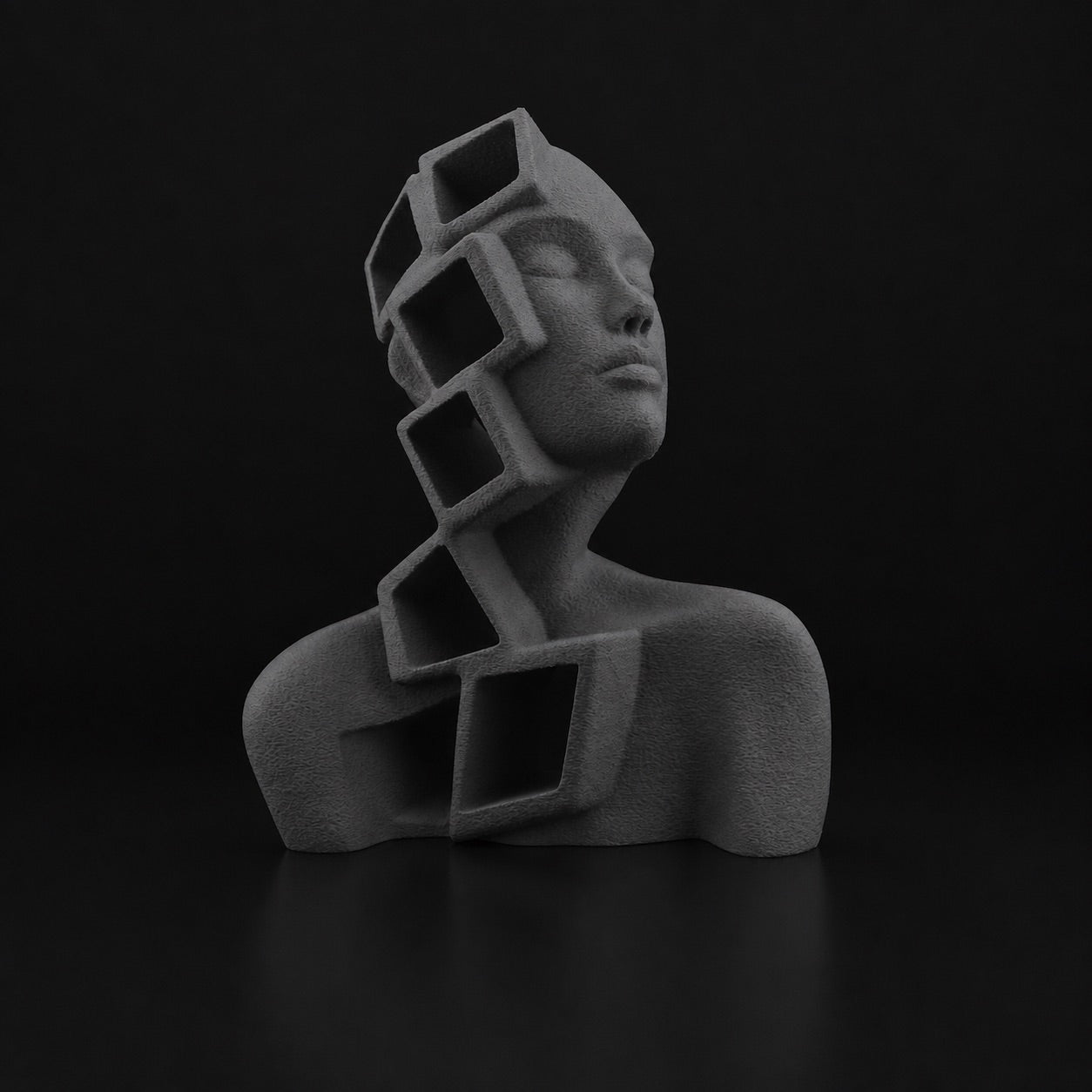 Fragmented Thoughts Ashen Concrete