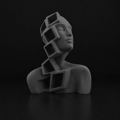 Fragmented Thoughts Ashen Concrete