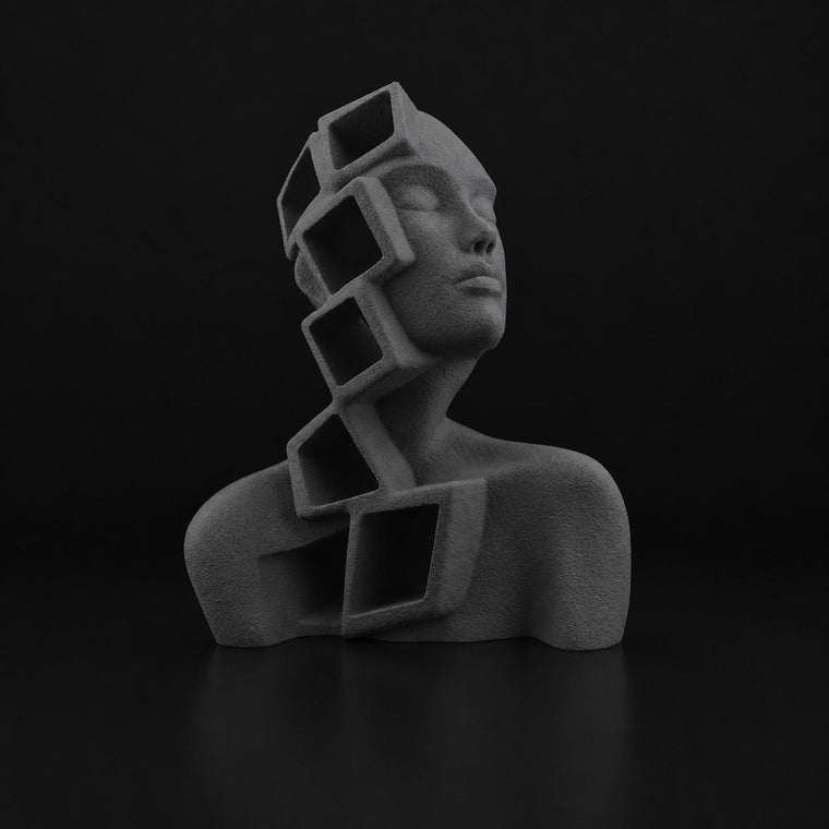Fragmented Thoughts Ashen Concrete