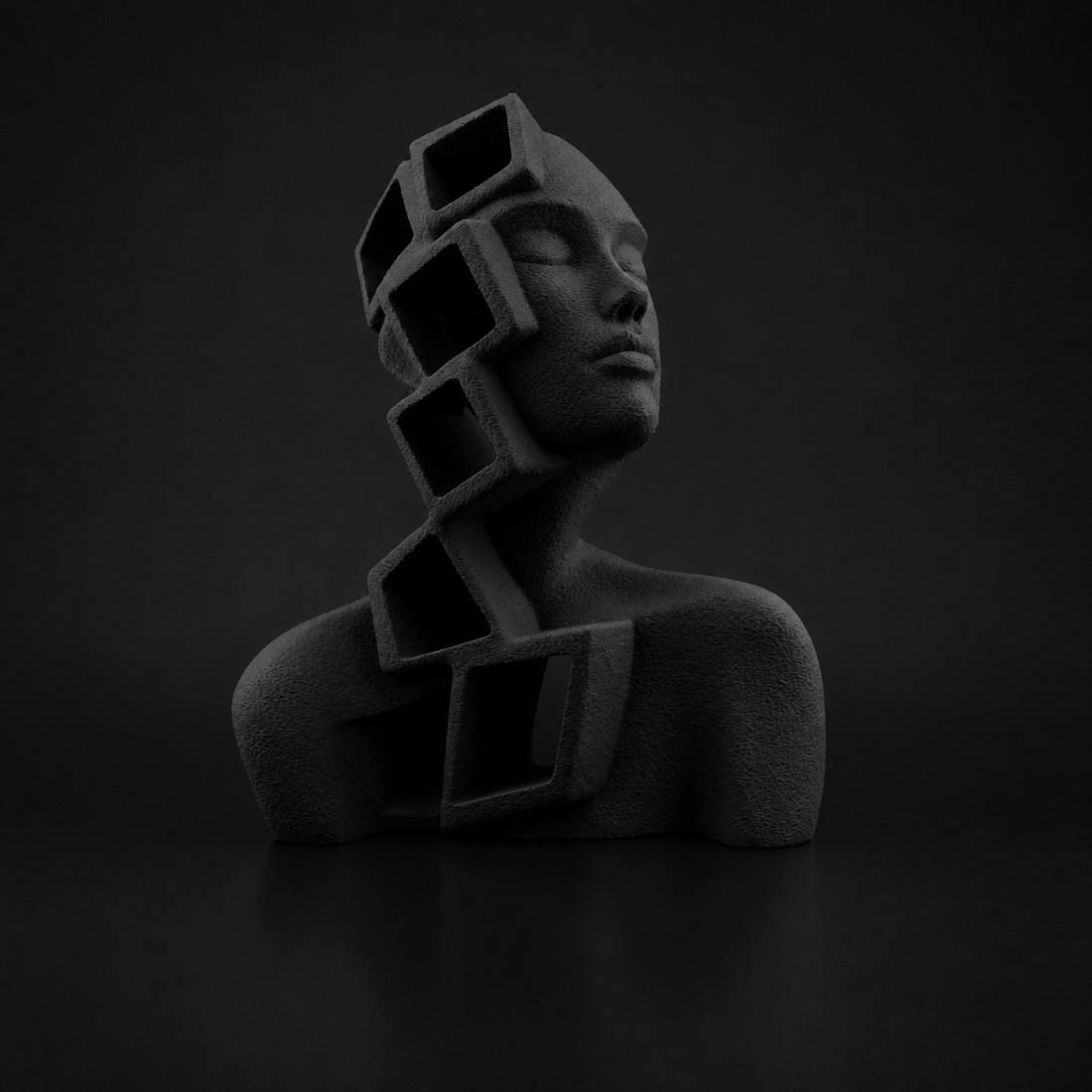 Fragmented Thoughts Black