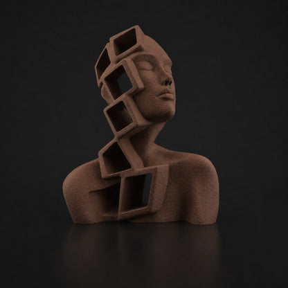 Fragmented Thoughts Cocoa Brown