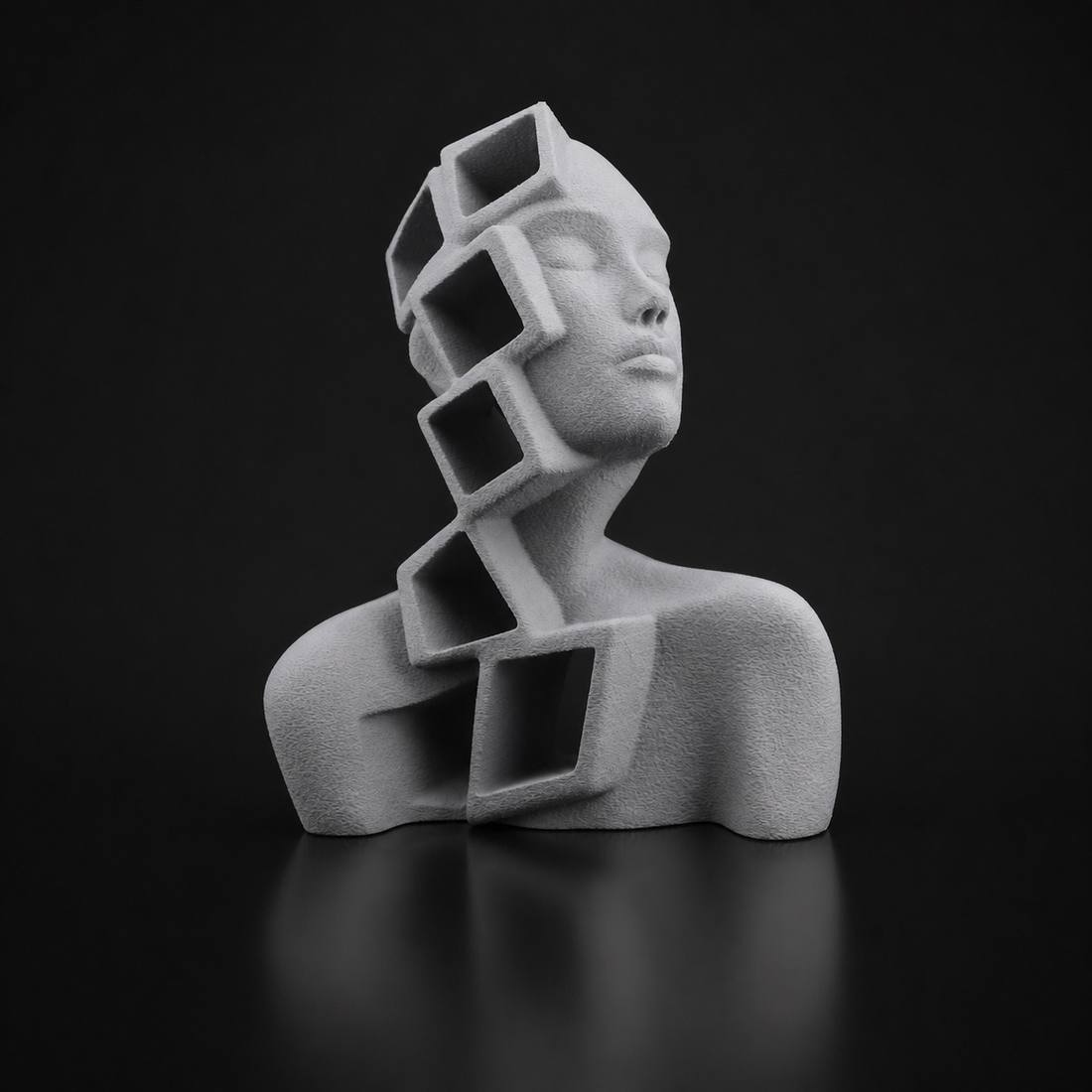 Fragmented Thoughts Gray