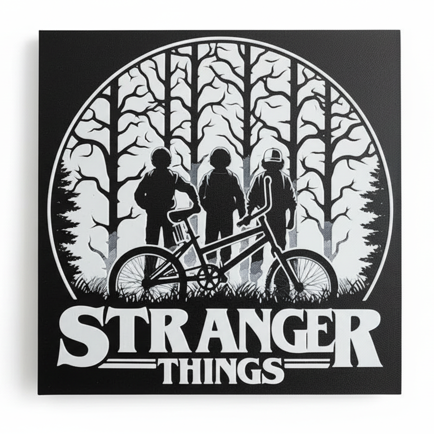 Stranger Things Hueforge Wall Art