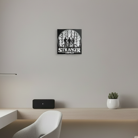 Stranger Things Hueforge Wall Art