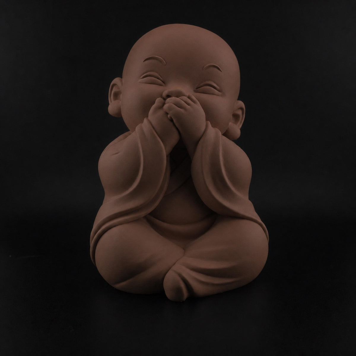 Giggling Baby in Cocoa Brown finish