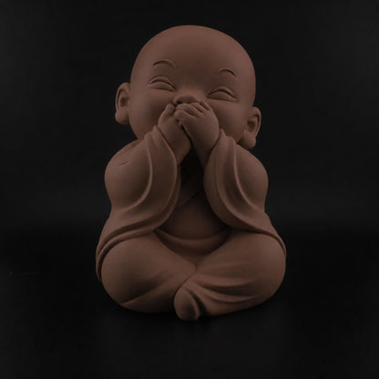 Giggling Baby in Cocoa Brown finish