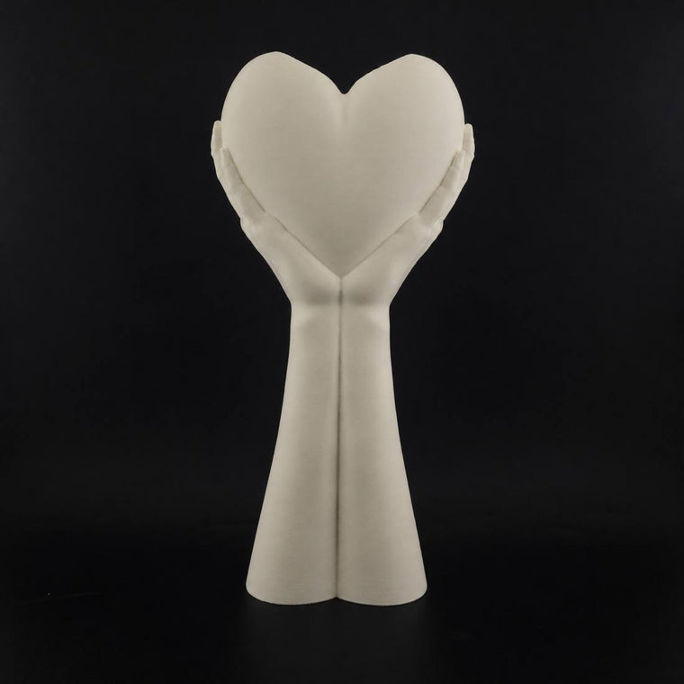 HeartHold Bloom Vase Black