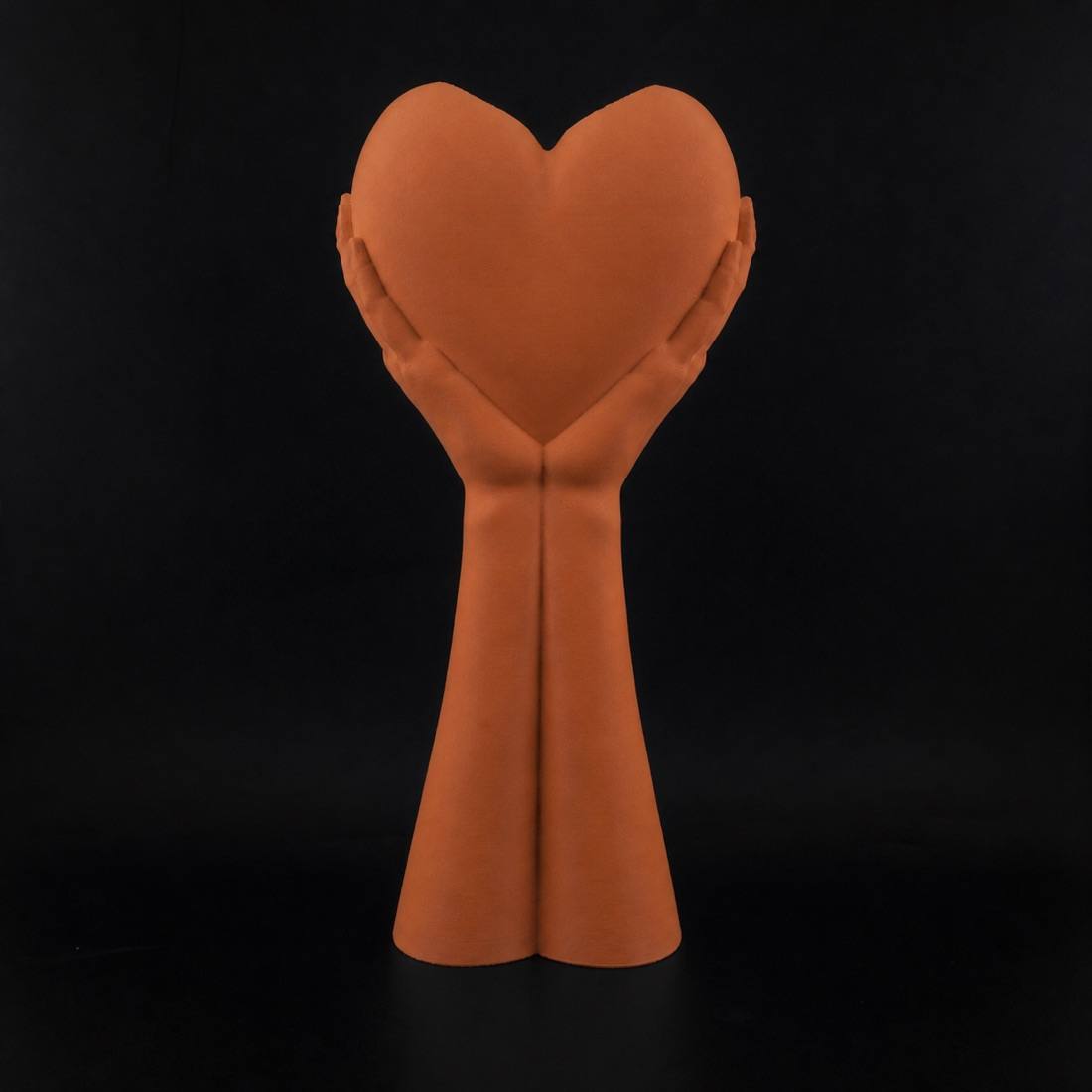 HeartHold Bloom Vase Terracotta