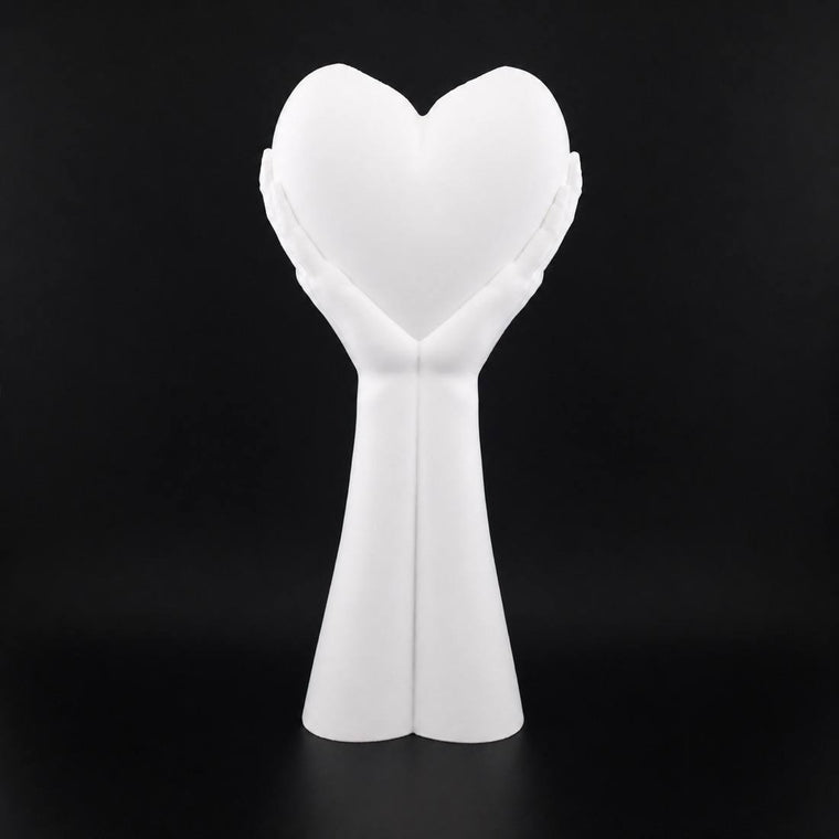 HeartHold Bloom Vase White