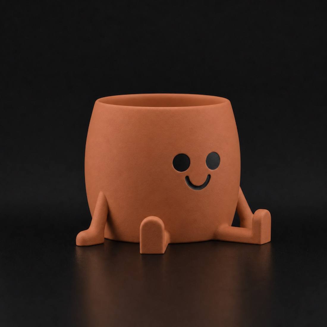 Happy Planter Terracotta