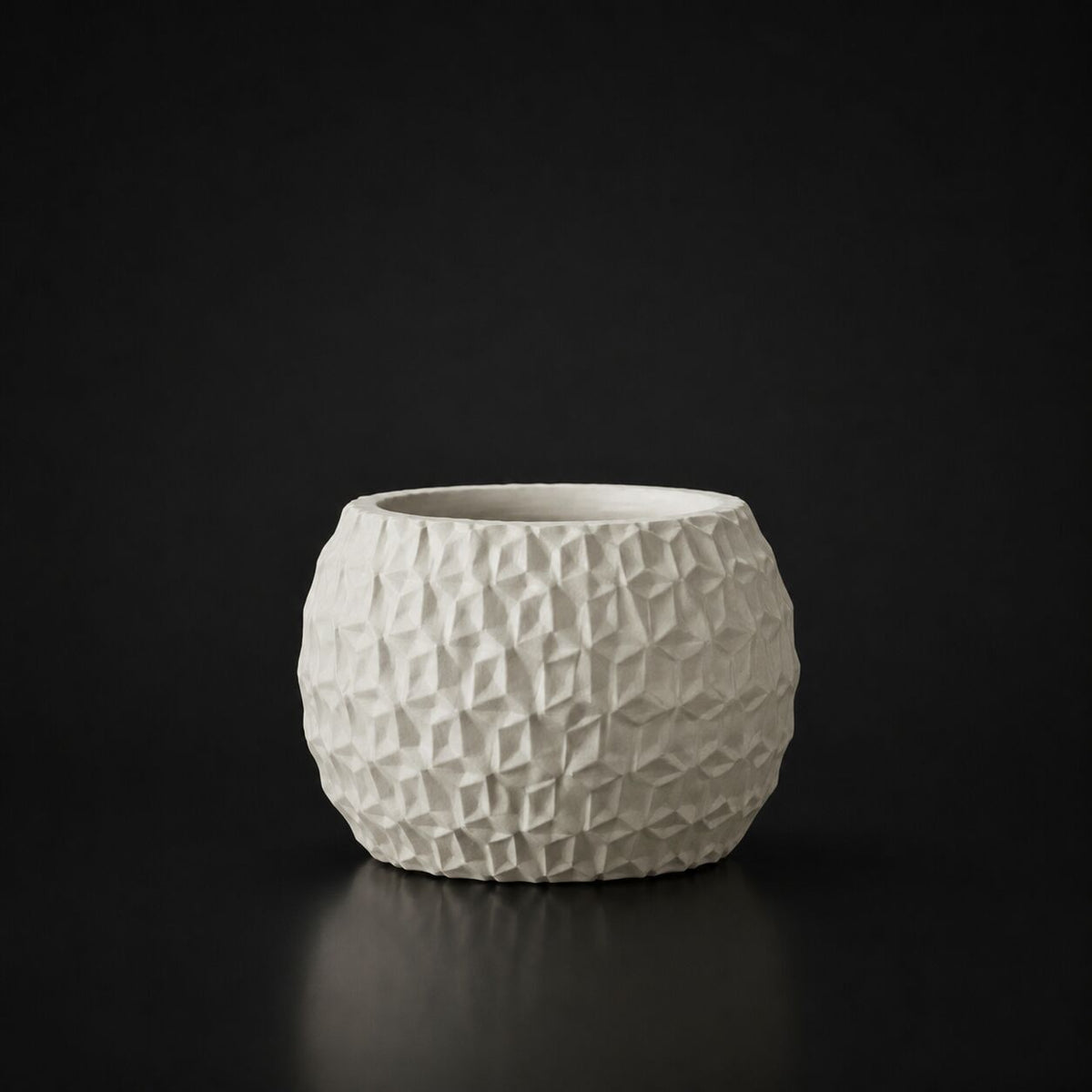 Hexa Planter Bone White