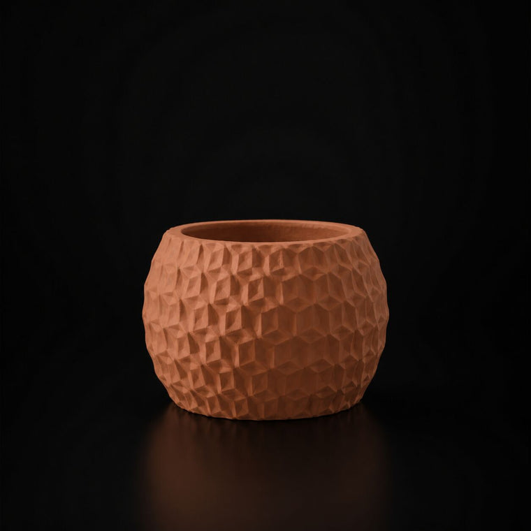 Hexa Planter Terracotta