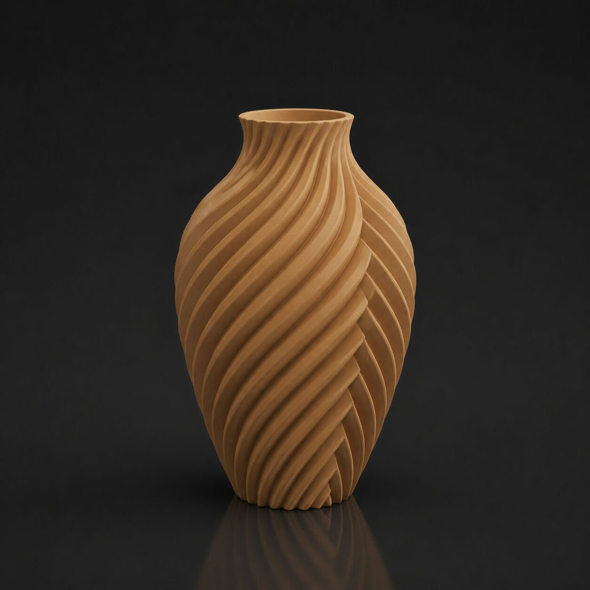 Kromatik Artisan Vase Caramel