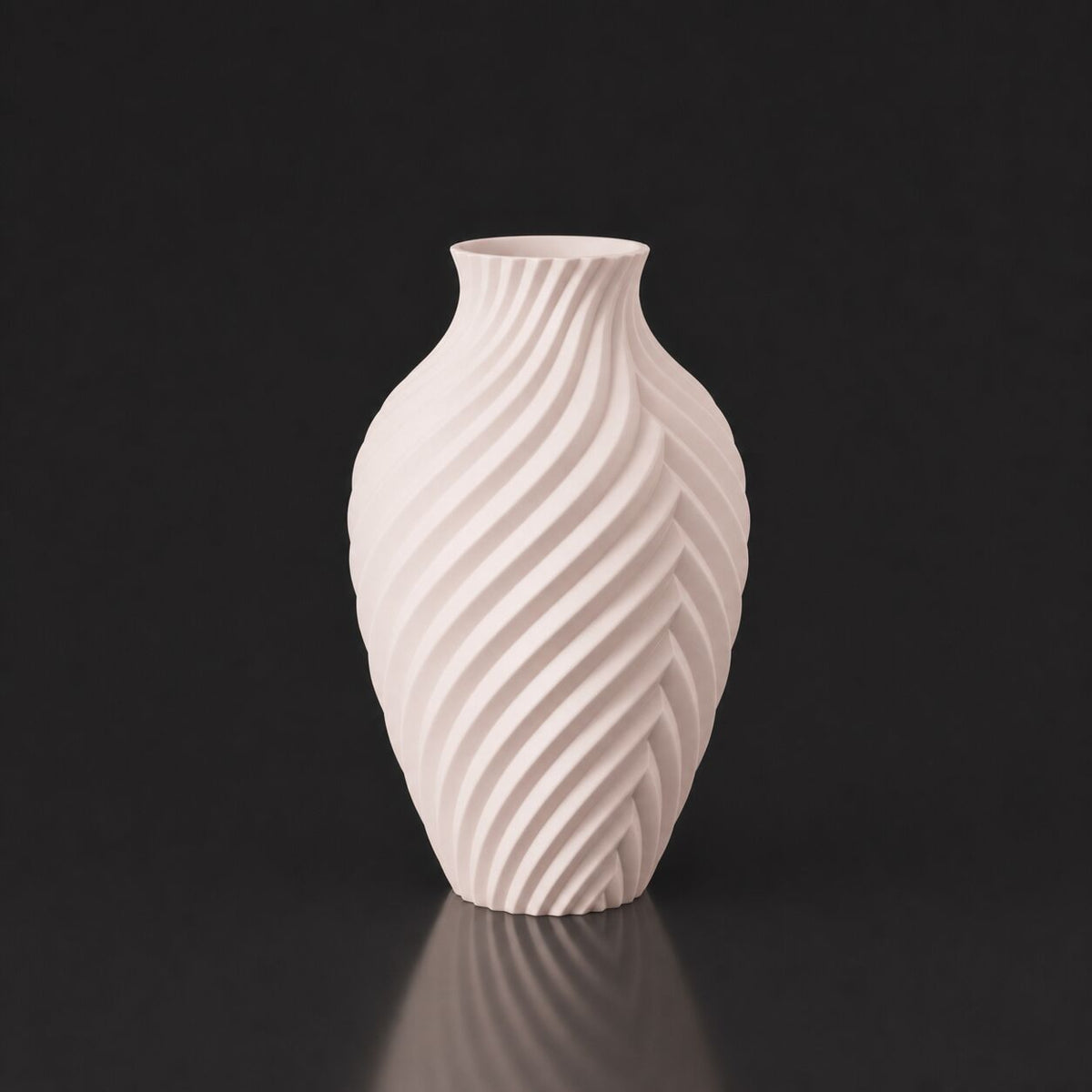 Kromatik Artisan Vase Matte Beige