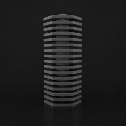Lemir Vase in Ashen Concrete finish