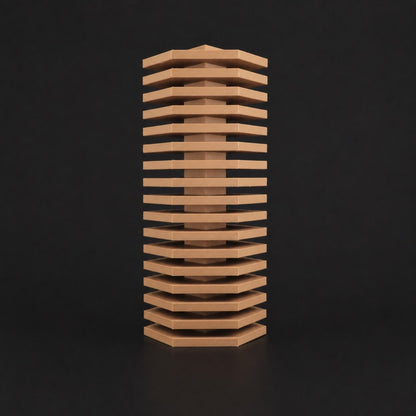 Lemir Vase in Desert Tan finish