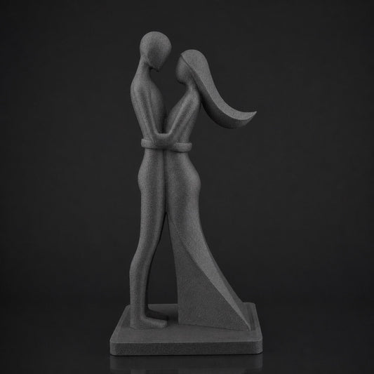Love Figurine - Ashen Concrete