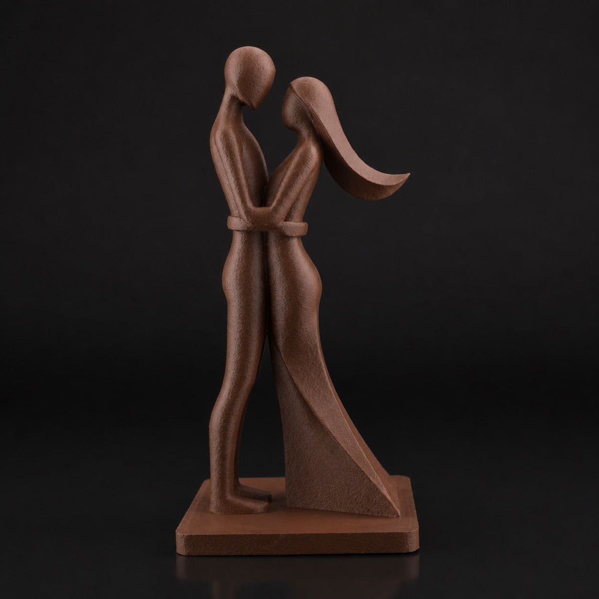 Love Figurine - Cocoa Brown