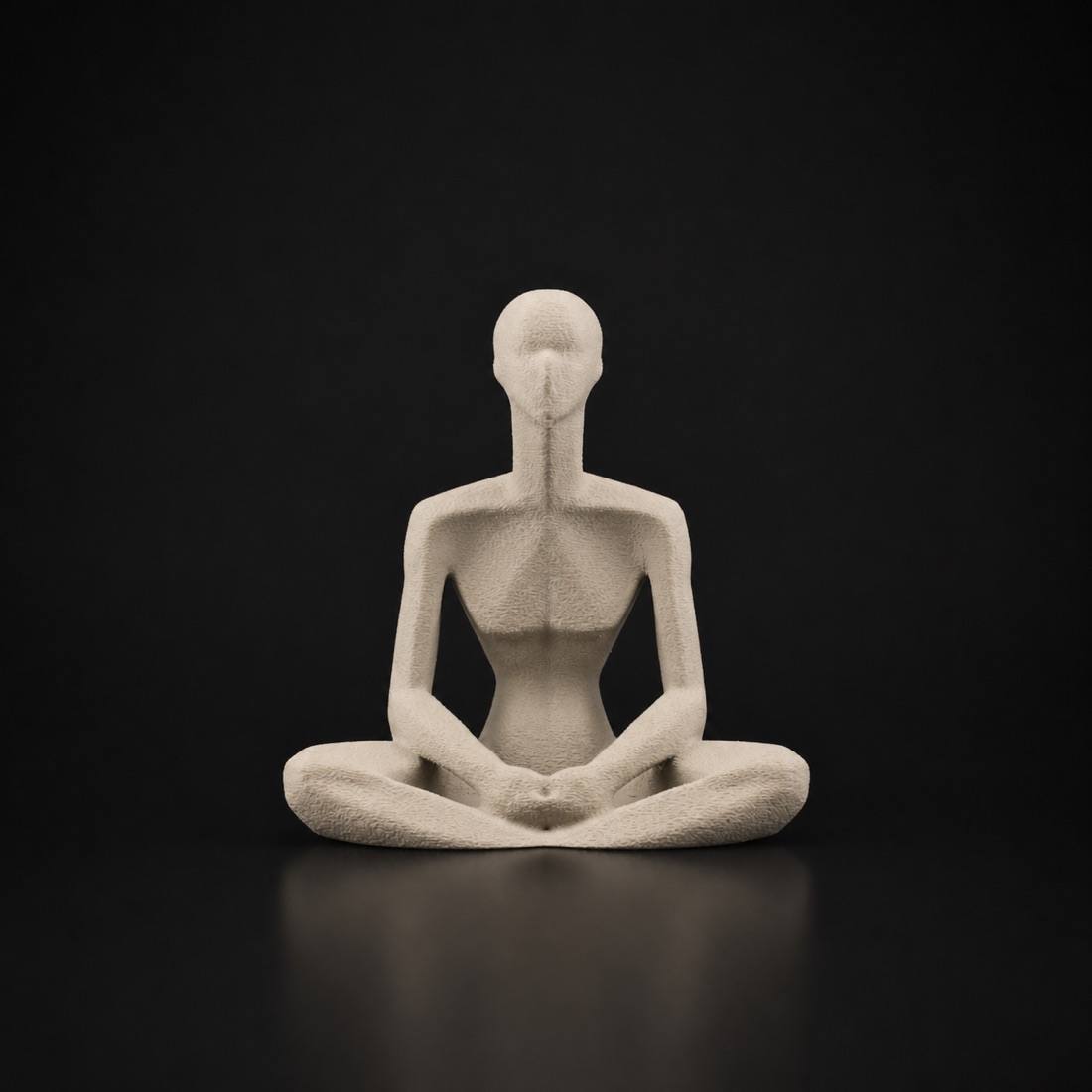 Meditative Muse - Bone White