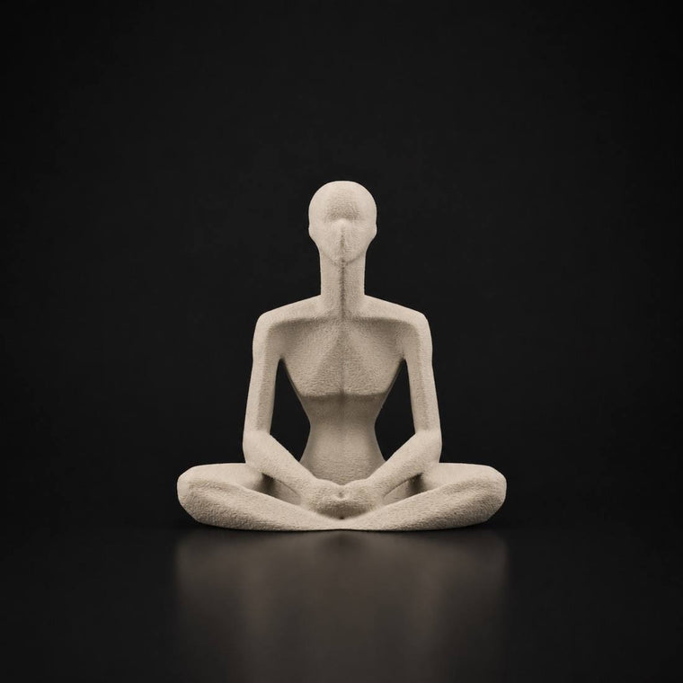 Meditative Muse - Bone White
