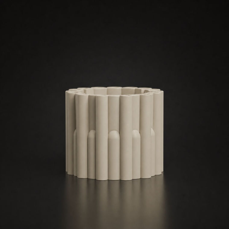 Minimalist Planter (Only pot) Bone White