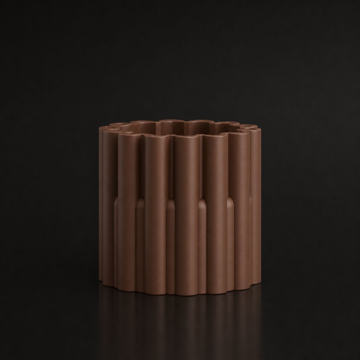Minimalist Planter (Only pot) Cocoa Brown