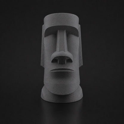 Moai ashen-concrete