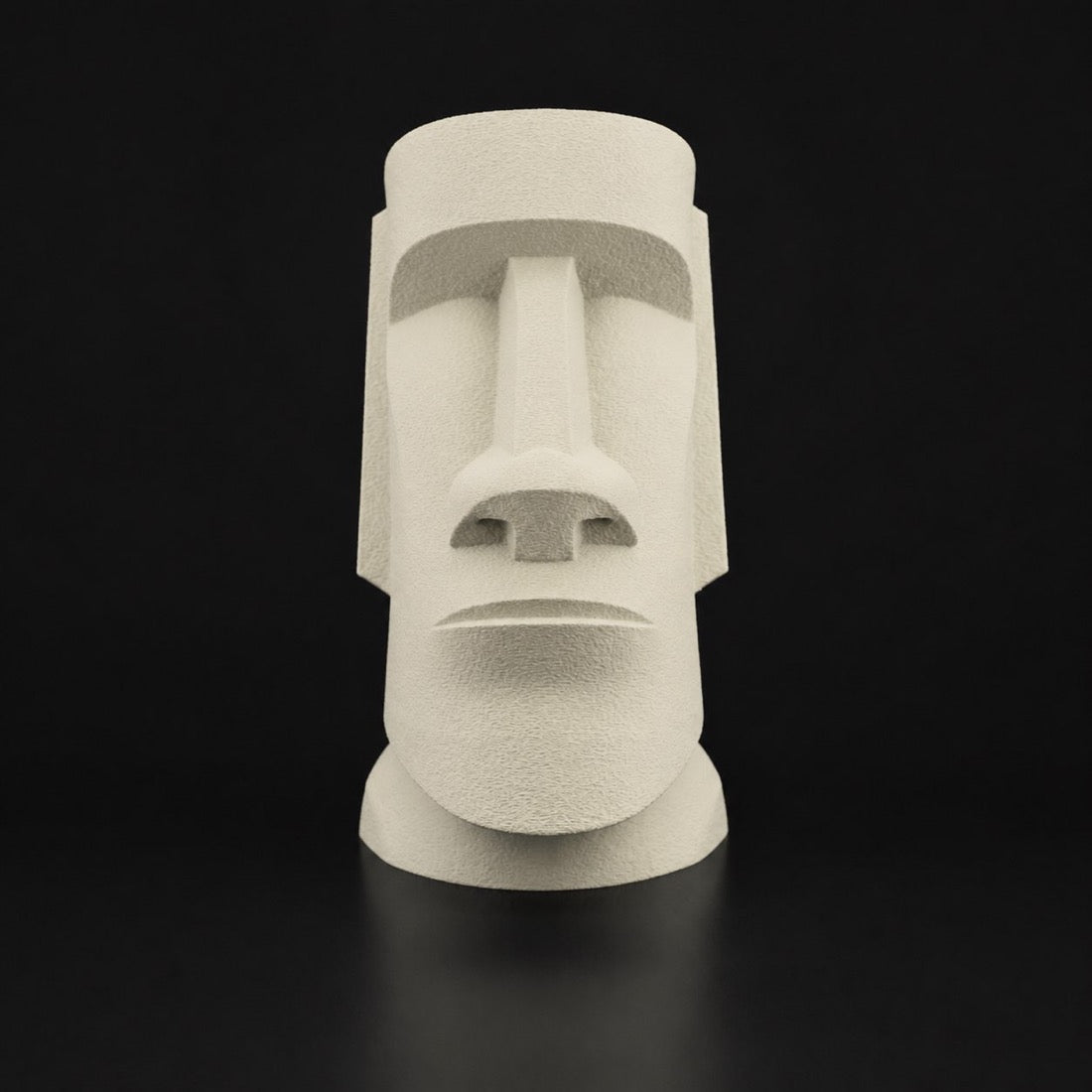 Moai bone-white