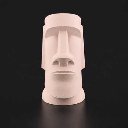 Moai matte-beige