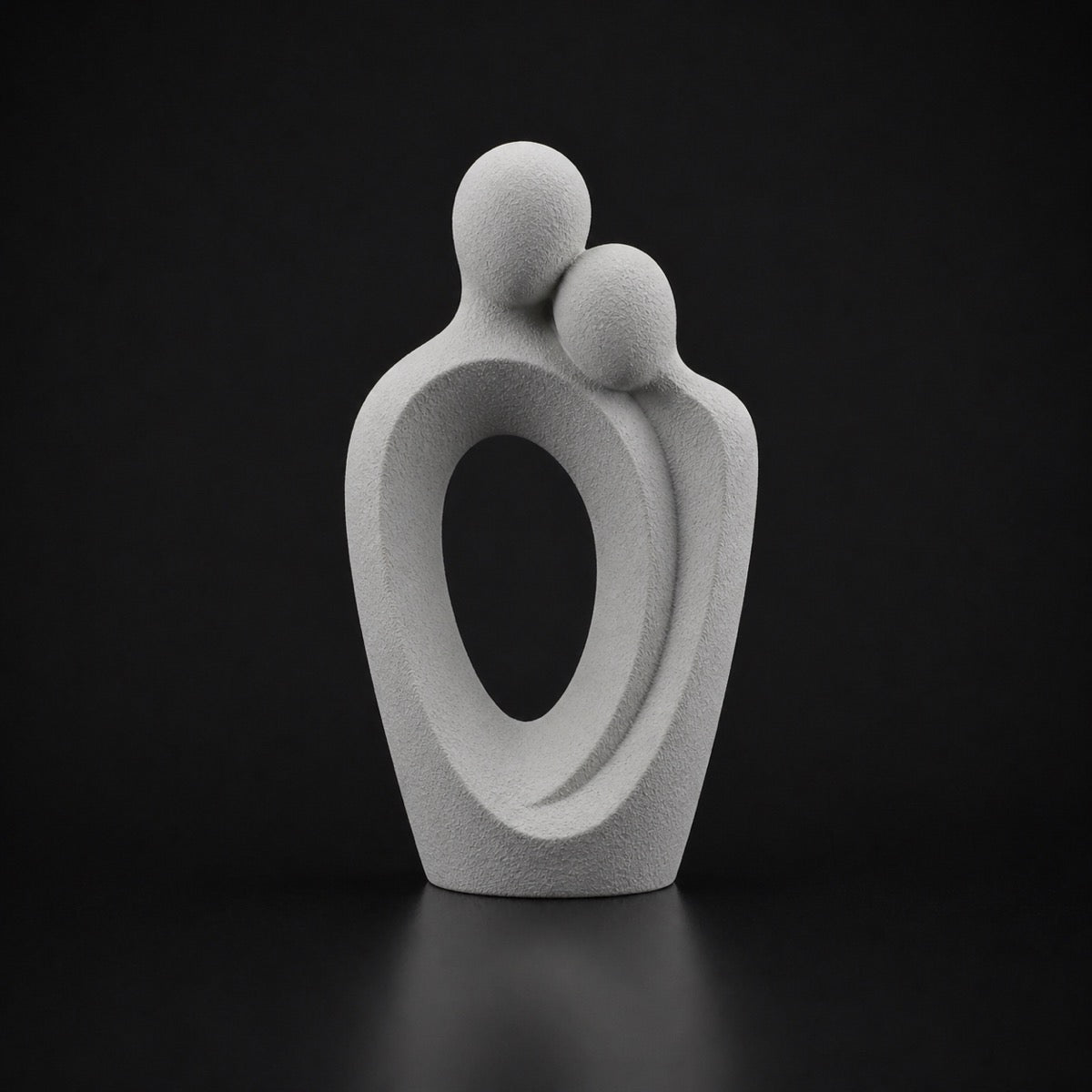 Mother's Love Sculpture in Caramel