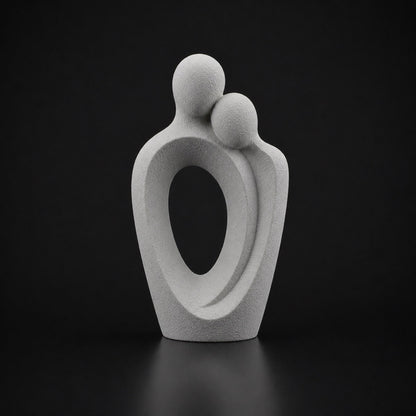 Mother's Love Sculpture in Caramel