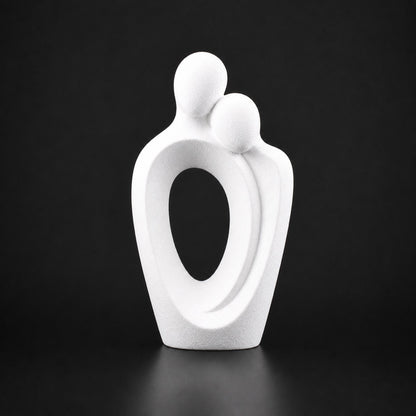Mother's Love Sculpture in Terracotta