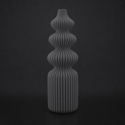 Nordic Vase in Ashen Concrete finish