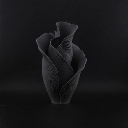 Petal Sculpture Black