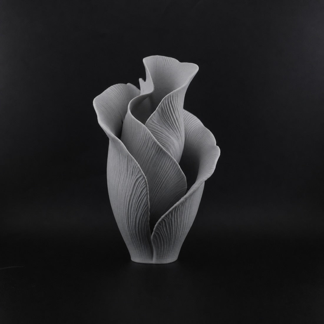 Petal Sculpture Gray