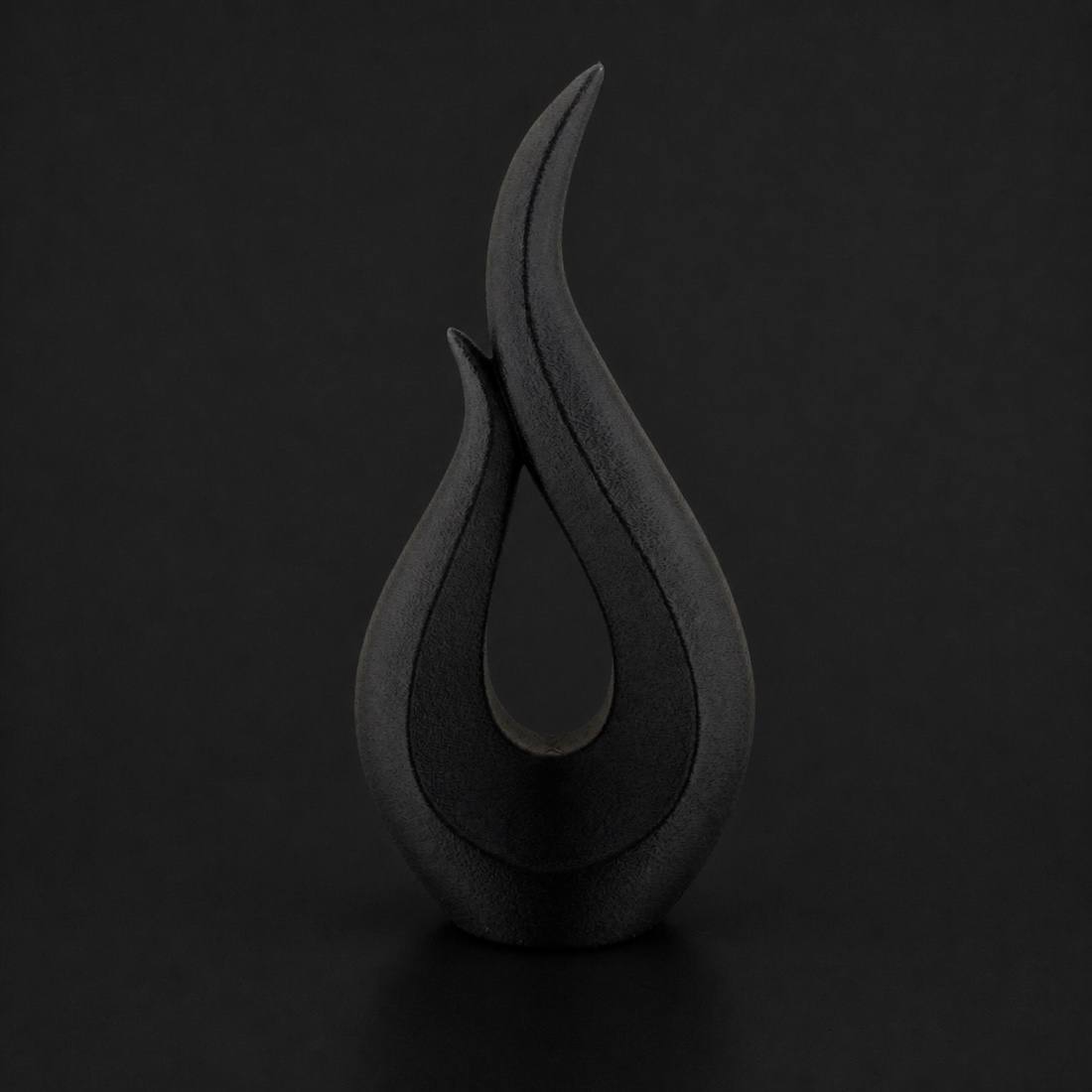 Phoenix Flame Vase Ashen Concrete