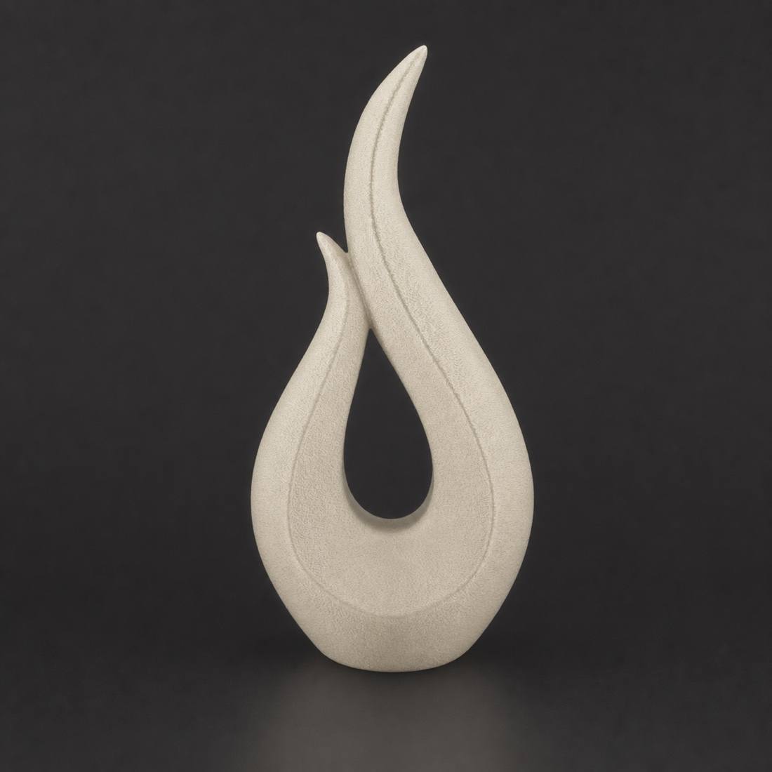 Phoenix Flame Vase (only vase) Black