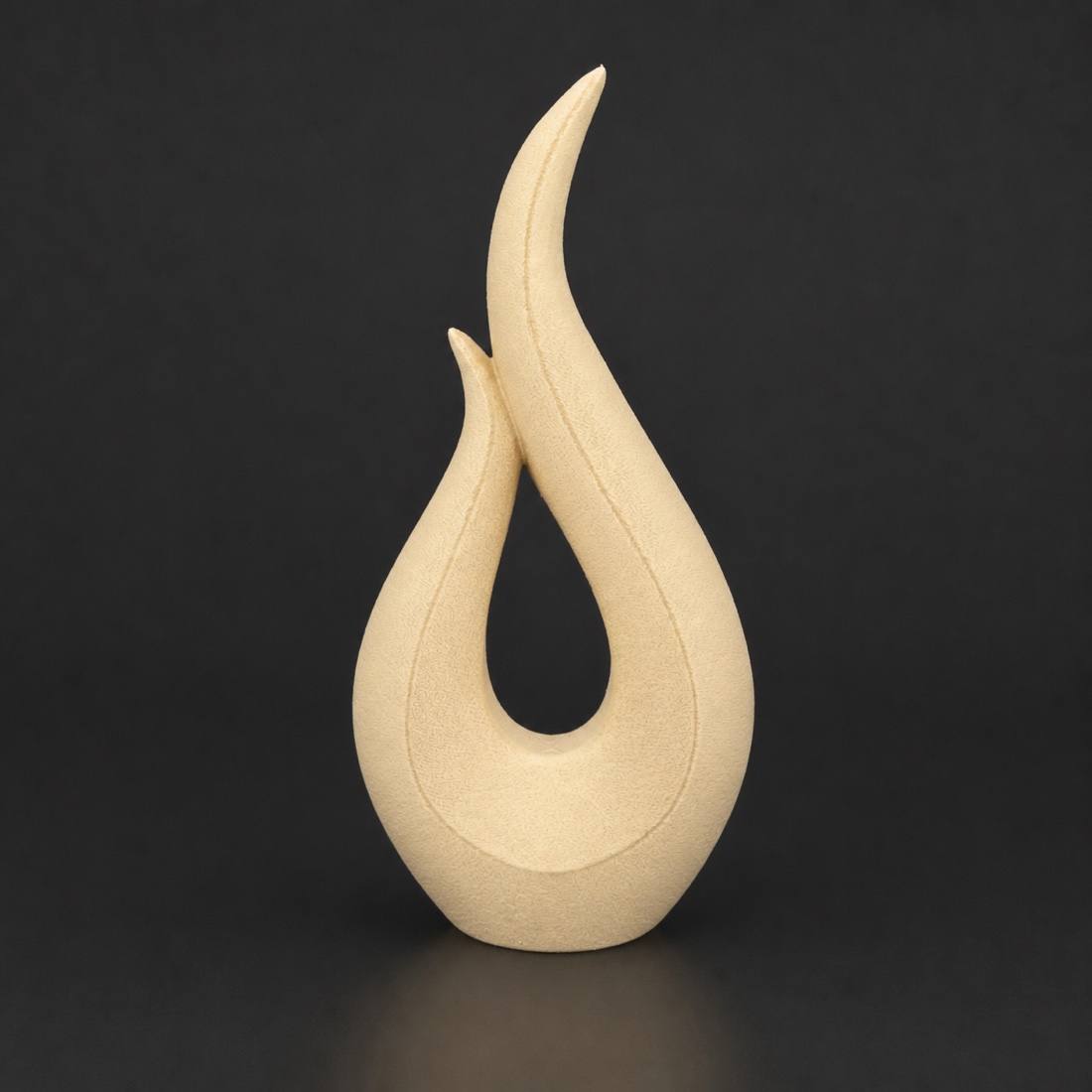 Phoenix Flame Vase Desert Tan