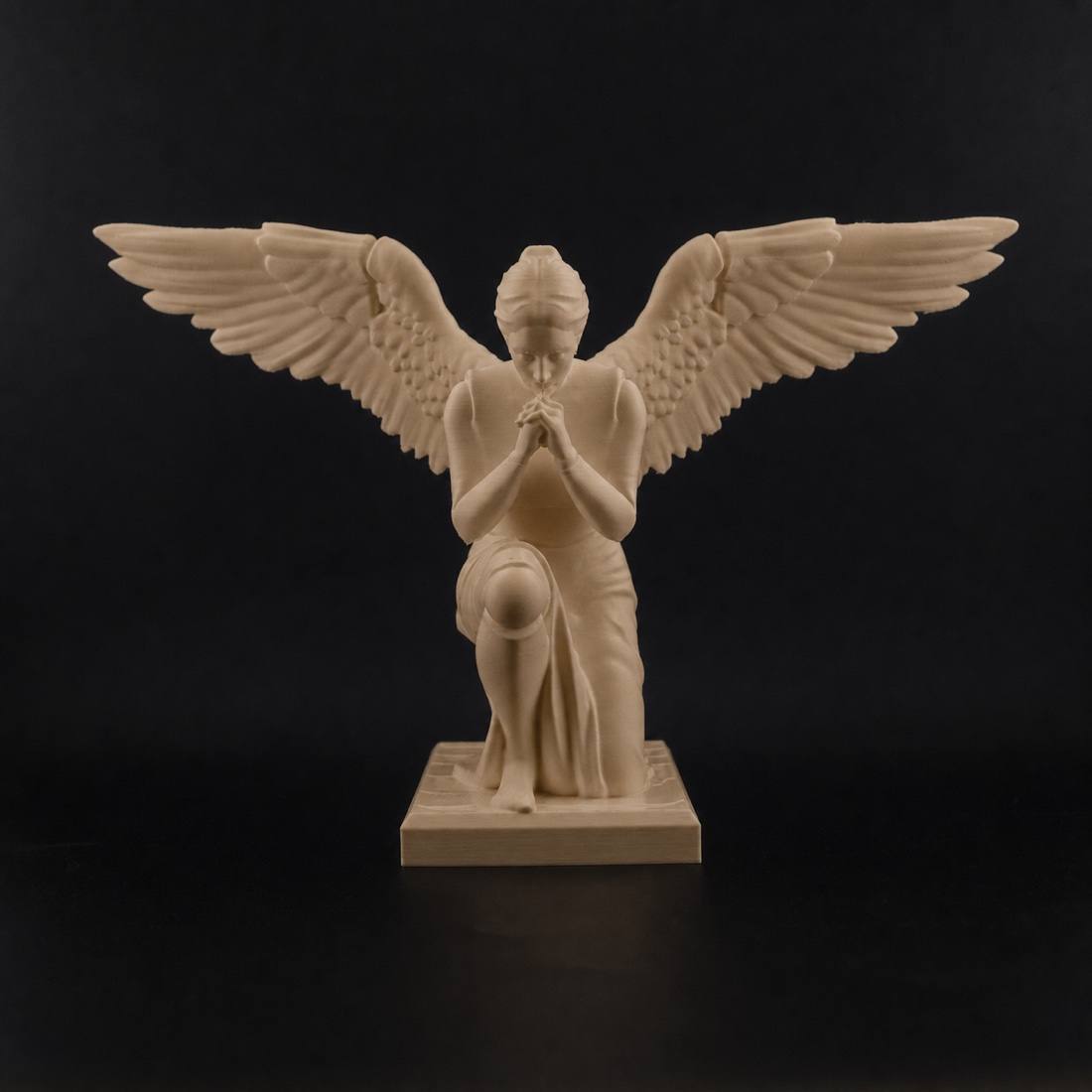 Praying Angel Desert Tan