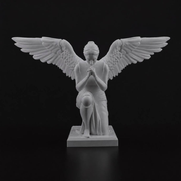Praying Angel Gray