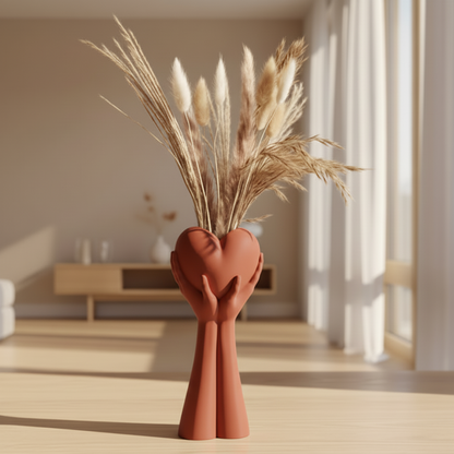 HeartHold Bloom Vase  (Only vase)