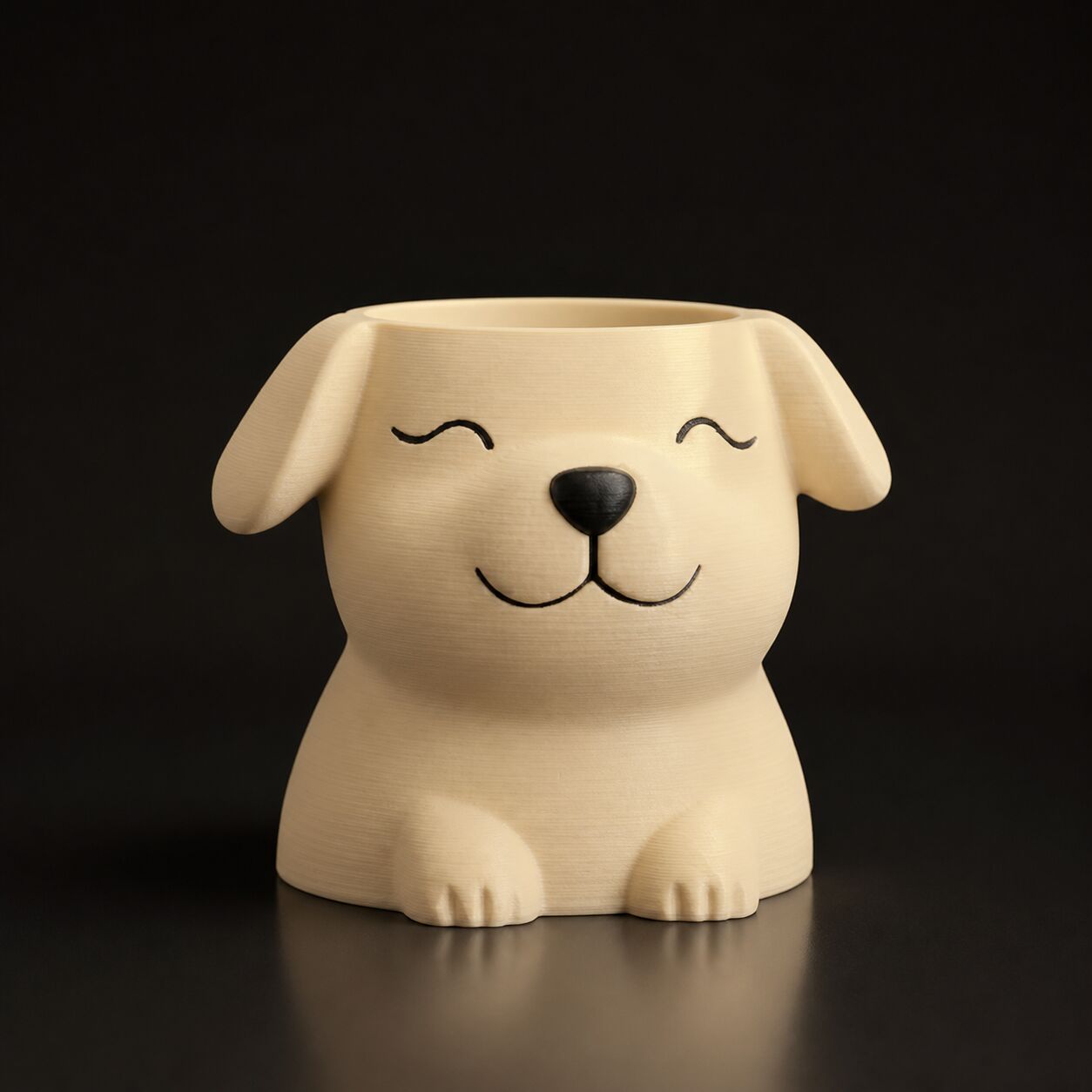 Puppy Planter Pot (Only pot) Desert Tan