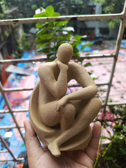 Minimalist Thinker Sculpture
