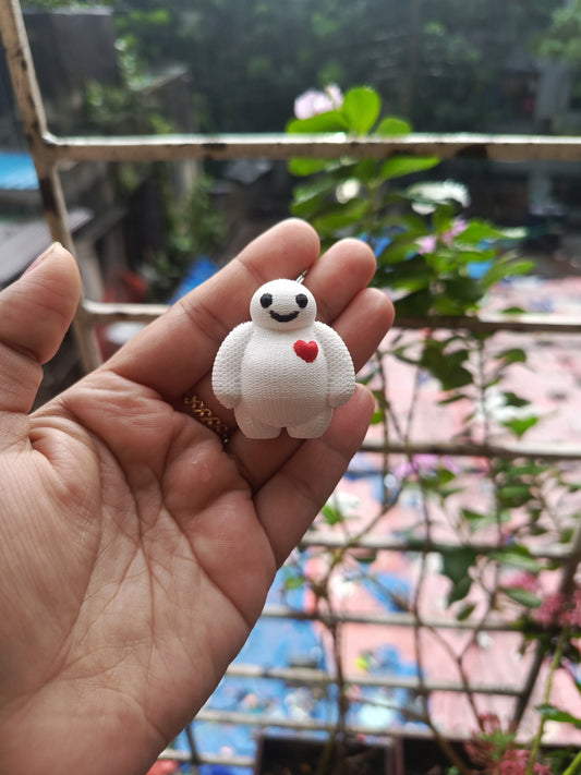 Baymax in Love keychain