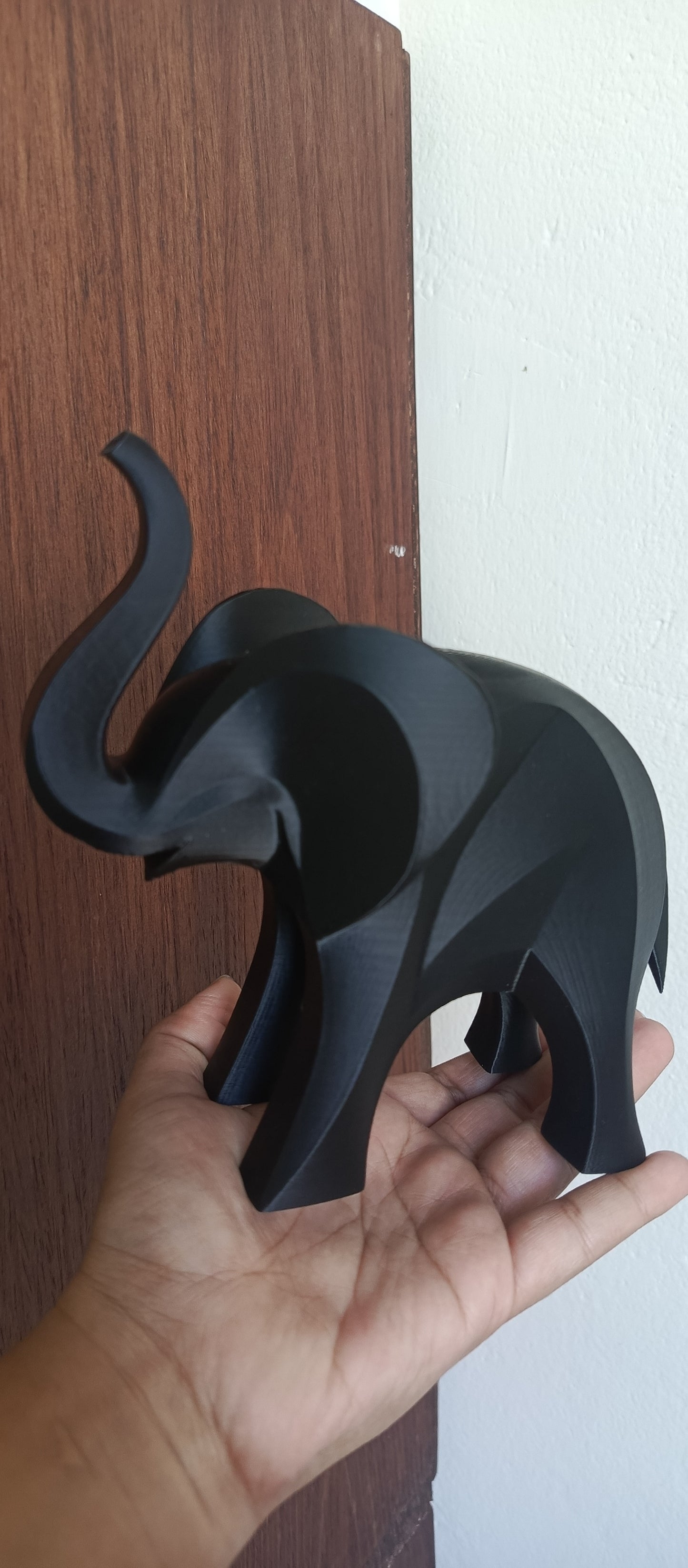 Abstract Elephant Sculpture
