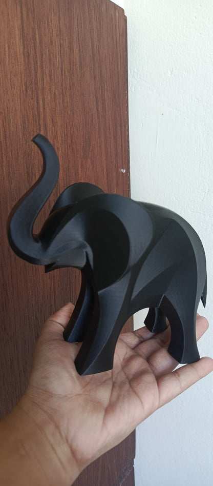 Abstract Elephant Sculpture