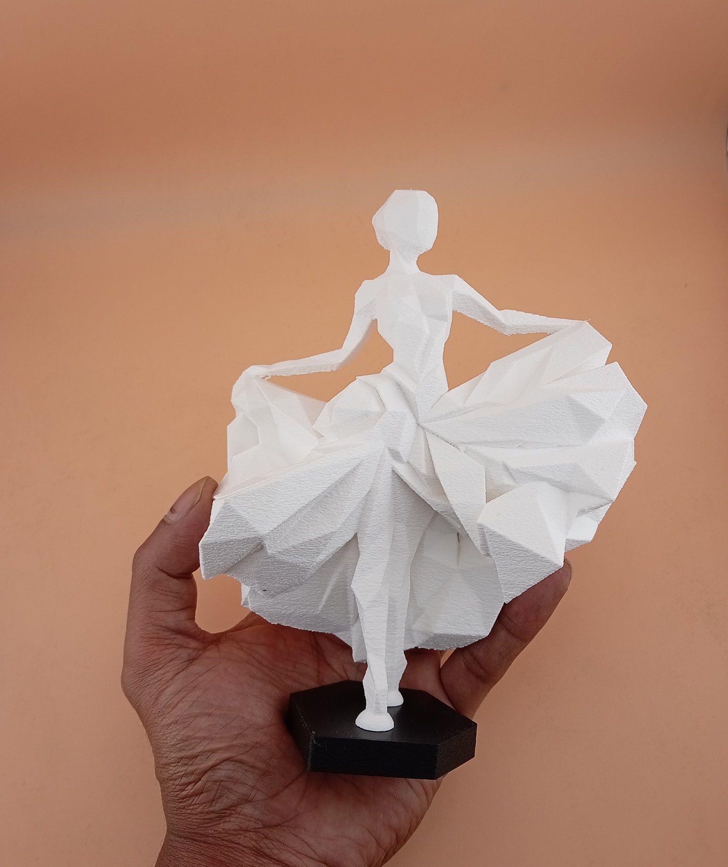 Geometric Ballerina Dancer